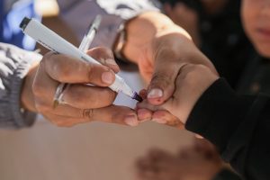 غزہ کی پٹی میں جاری رکھنے کے لئے بڑے پیمانے پر پولیو ویکسینیشن مہم